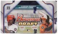 2022 Bowman Draft Baseball JUMBO HTA Box